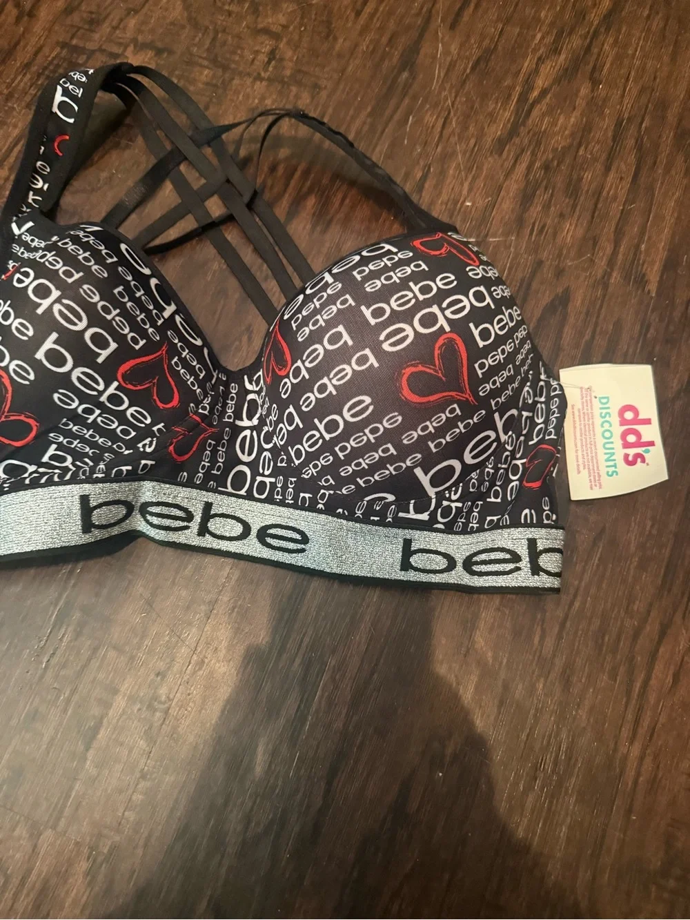 bebe logo print
